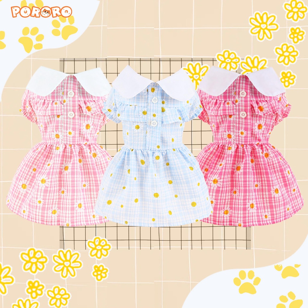 PORORO - Baju Kucing - Dress Twill