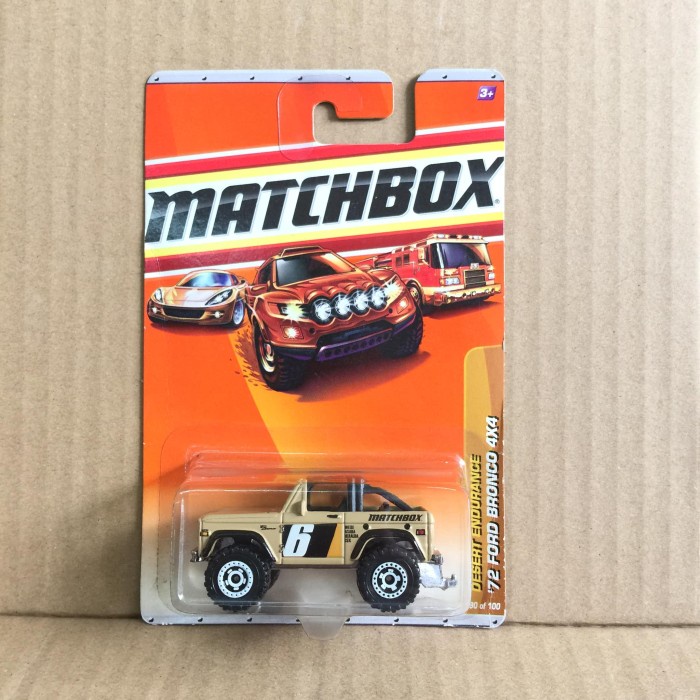 Matchbox 72 Ford Bronco 4x4 Coklat 2009