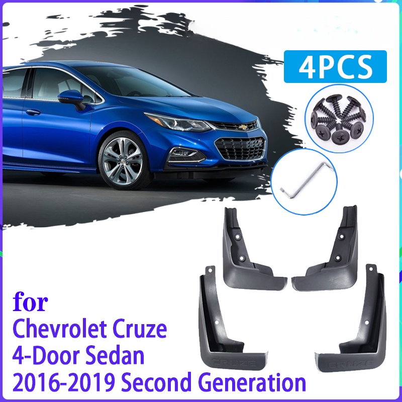 4pcs Flaps Lumpur Mobil Untuk Chevrolet Cruze Sedan 2016 2017 2018 2019 Mudguard Splash Guards Fender Mudflaps Aksesoris Mobil