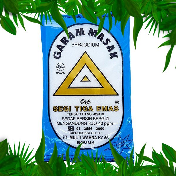 

sayur Fresh Nusantara - Garam Cap Segitiga Emas 250gram