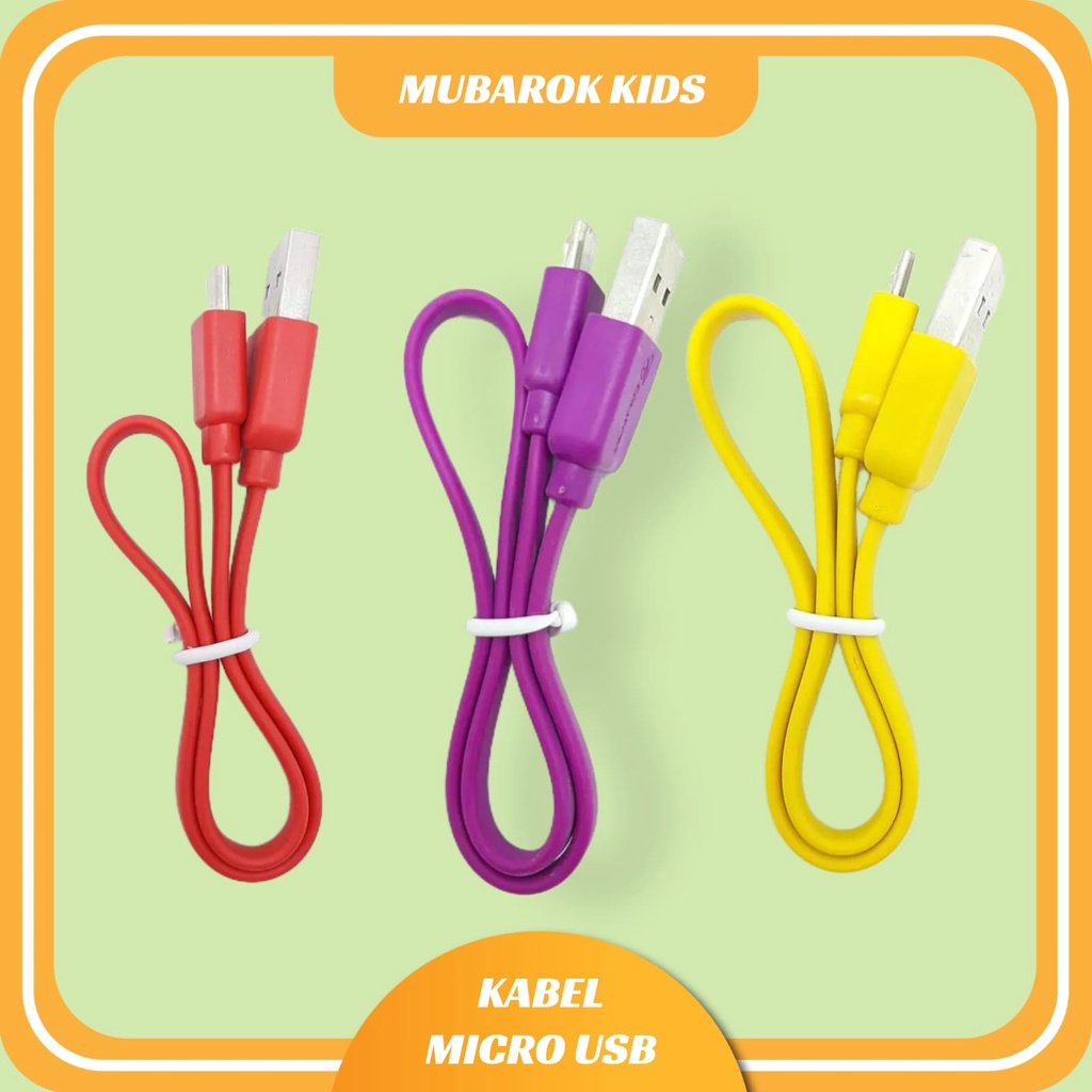 Kabel Micro USB For Ebook Edukasi Anak 4 Bahasa