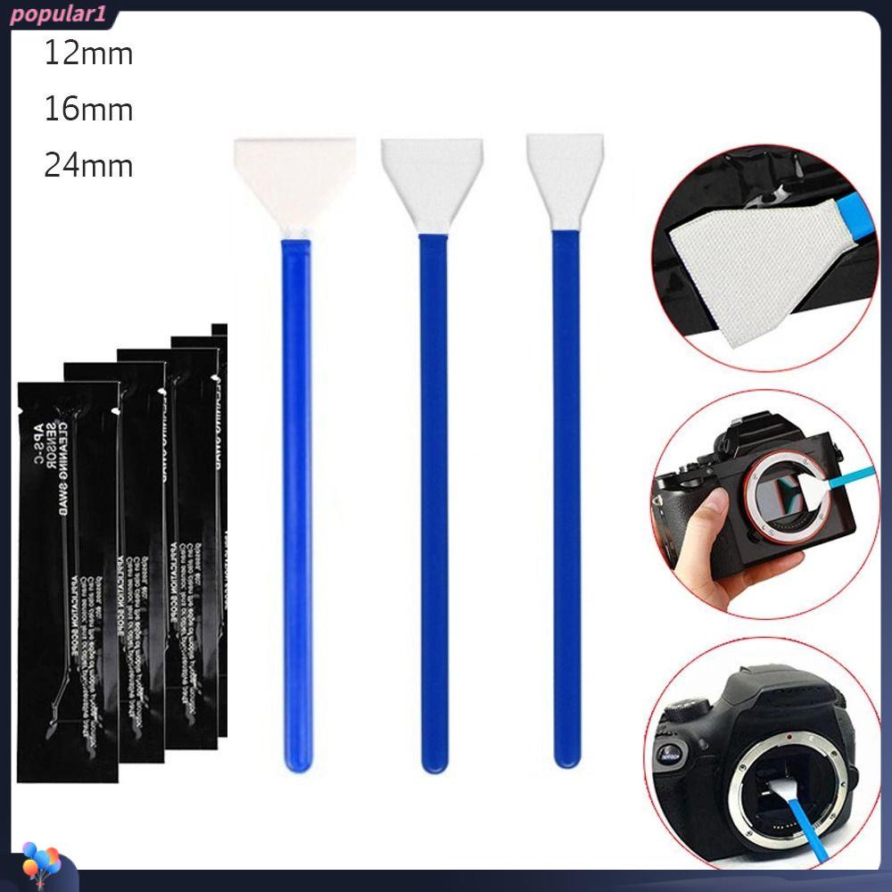 POPULAR Populer 6PCs Sensor Cleaning Kit Clean Stick Alat Pembersih Kamera 12mm 16mm 24mm Untuk Kamera Digital