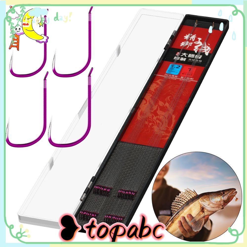 TOP 20pc /set Aksesoris Pengait Ikan Manual Finger Winding New Kanto Double Hook