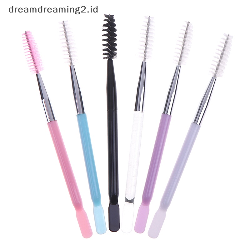 (drea) Sikat Bulu Mata Reusable Eyelash Brushes Maskara Tongkat Aplikator Eyelash Extension //