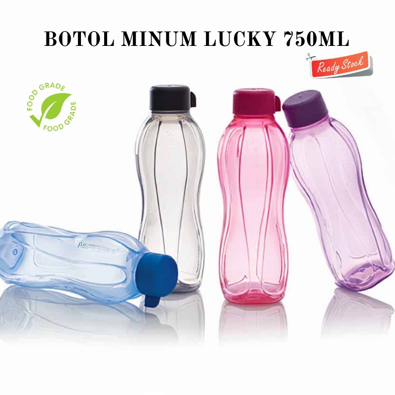 GOS - B211 -  Botol Minum Lucky 750ml - Botol Minum 750ml Plastik - Botol Lucky