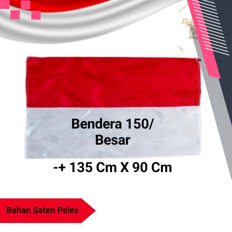 Bendera 150 bendera Besar Bendera Kemerdekaan Indonesia