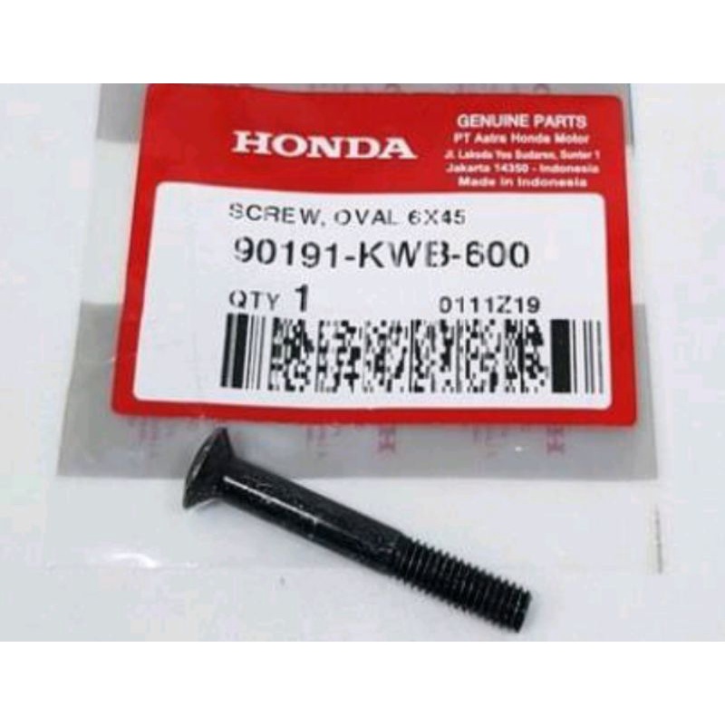 Baut Jalu Stang Honda Tiger 2000 Revo PCX