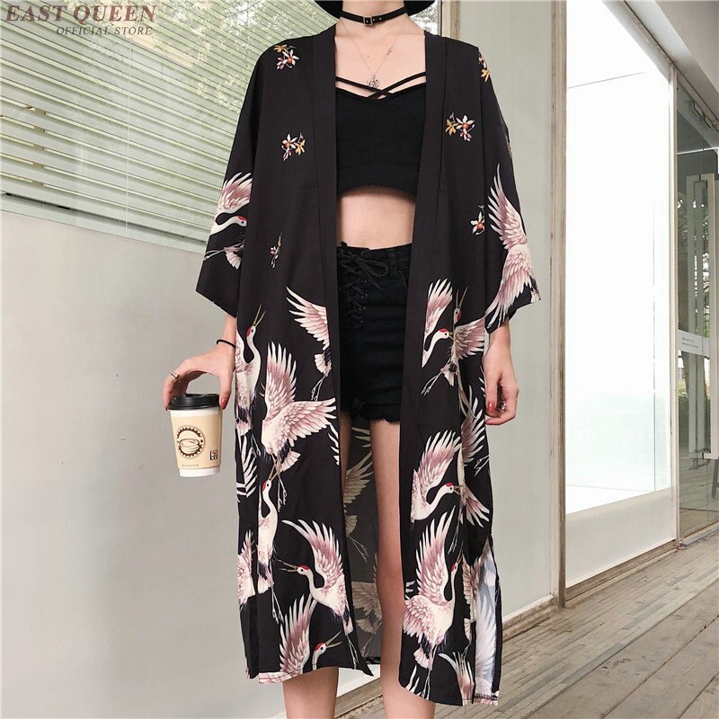 Kimono Jepang Fashionable Kimono Cardigan Street Style