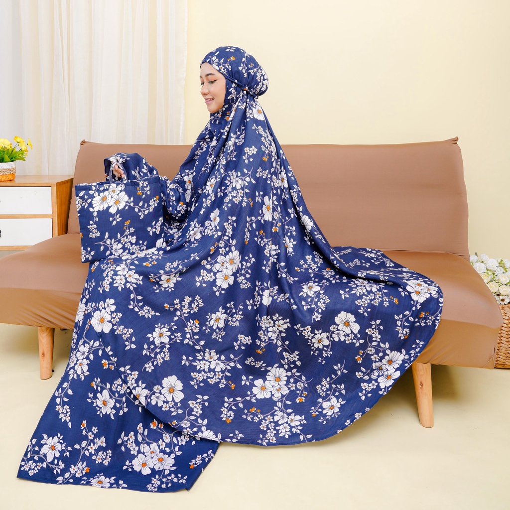 Mukena Dewasa Rayon Bali Premium RULIA All Over By Putri Dania