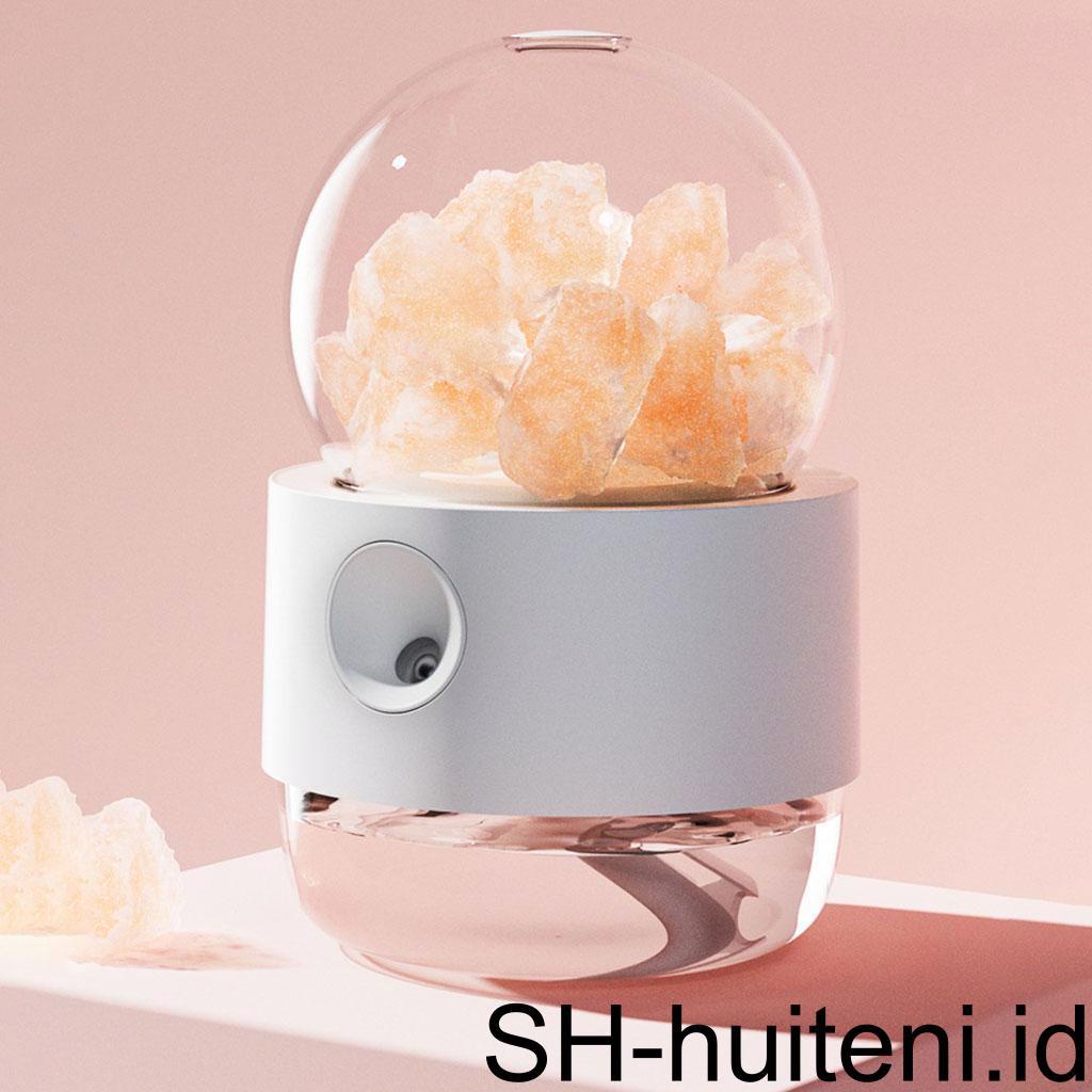 Essential Oil Diffuser Himalayan Salt Light Diffuser Cool Mist Pelembab Ruangan