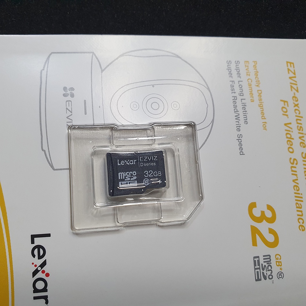 Ezviz MicroSD Card 32GB Class 10 Lexar Memory