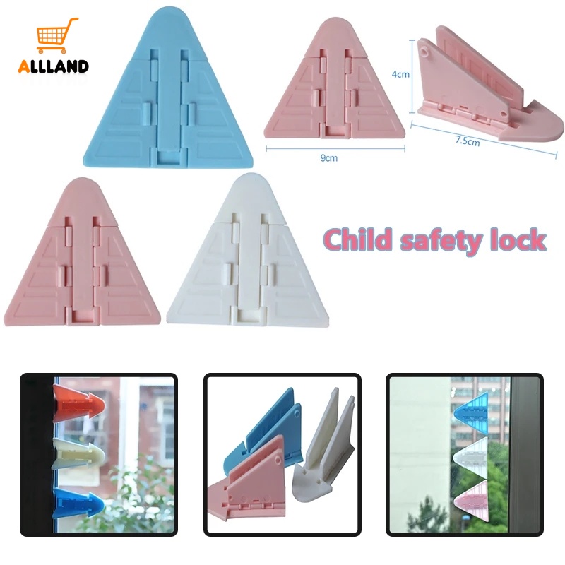 Baby Safety Lock for Sliding Door Window/Kids Protection Lock/Kunci Pengaman Pintu Lemari Laci Lemari Baby Anti Jepit