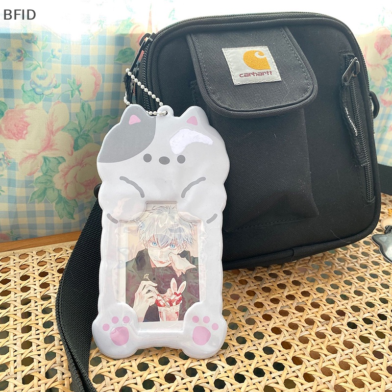 [BFID] Tempat Photocard Kartun Beruang Kucing Kelinci Kpop Idol Photo Sleeves Pelindung Case [ID]