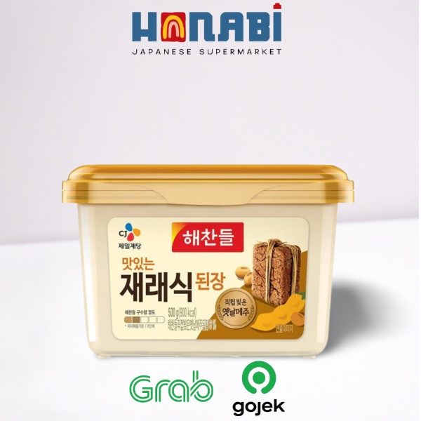 

Haechandle Doenjang 500g - Korean Soybean Paste Jaeraesik Made In Korea