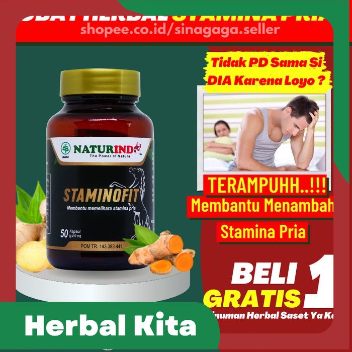 

Obah Herbal Kuat Stamina Kesehatan Pria Dewasa Staminofit Naturindo - PREMIUM