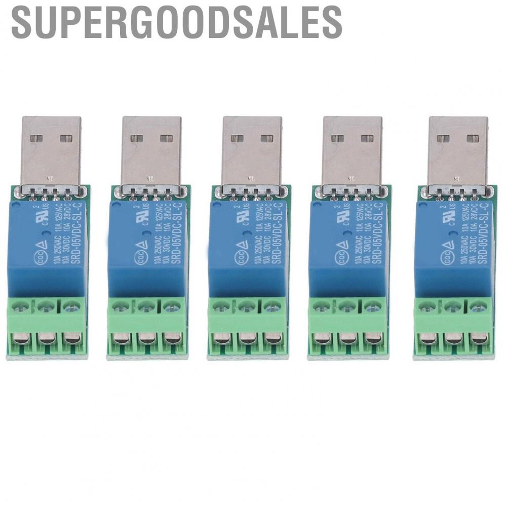 Supergoodsales Relay Board  1 Channel Durable Module Over Current Protection for PC