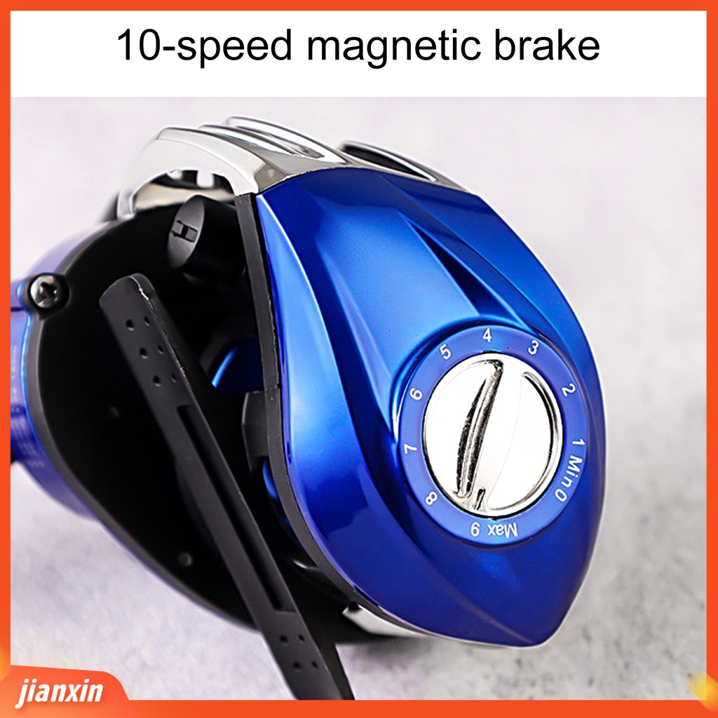 (In Stock) Baitcasting Reel ic Rem O-Type Outlet Anti-bombing Fishing Rasio Kecepatan Tinggi 18 +1 Spools Anti-fry Line Fishing Reel Untuk Memancing Di Luar Ruangan