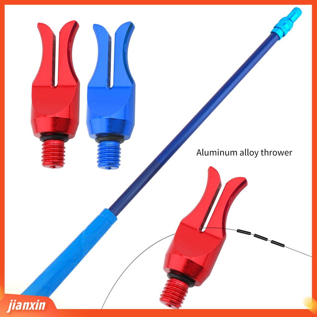 (In Stock) Joran Pancing Ikan Tangguh Bahan Aluminium Alloy Ringan Lempar Batang Ikan Yang Dapat Ditarik Untuk Memancing
