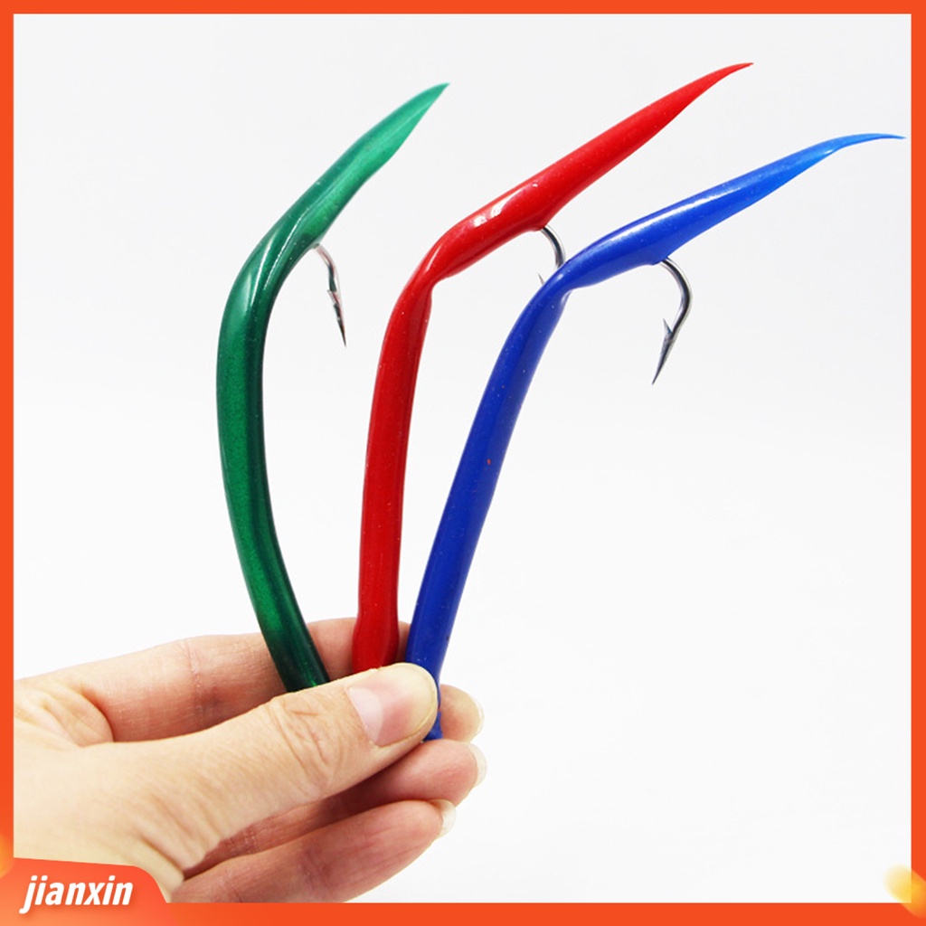 (In Stock) 5Pcs Belut Umpan Stainless Steel Kait Wobblers Buatan 15cm/7.8g Derek Memancing Umpan Palsu Fishing Tackle