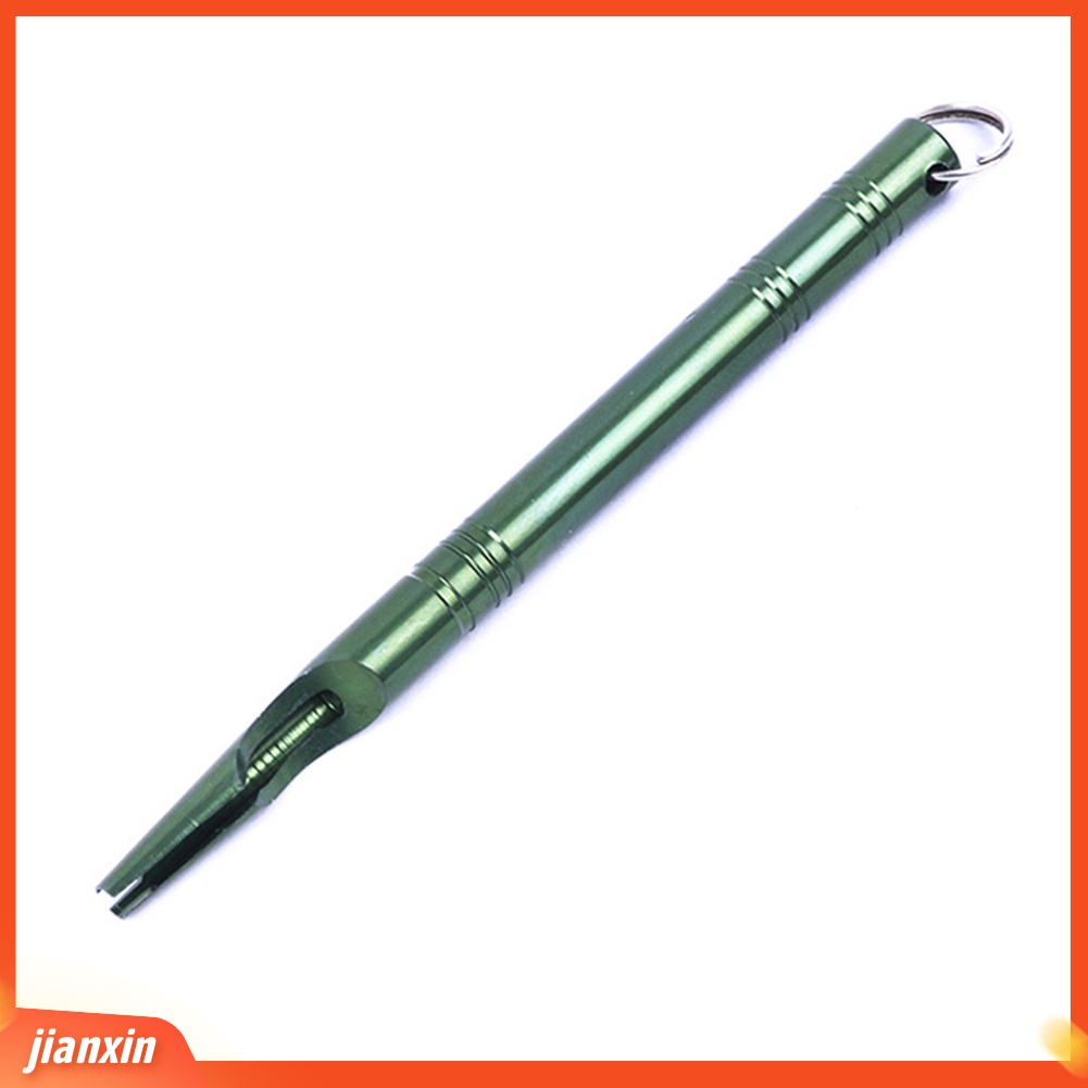 (In Stock) Outdoor Fly Fishing Line Tying Metal Quick Knot Tool+Aksesoris Pengusir