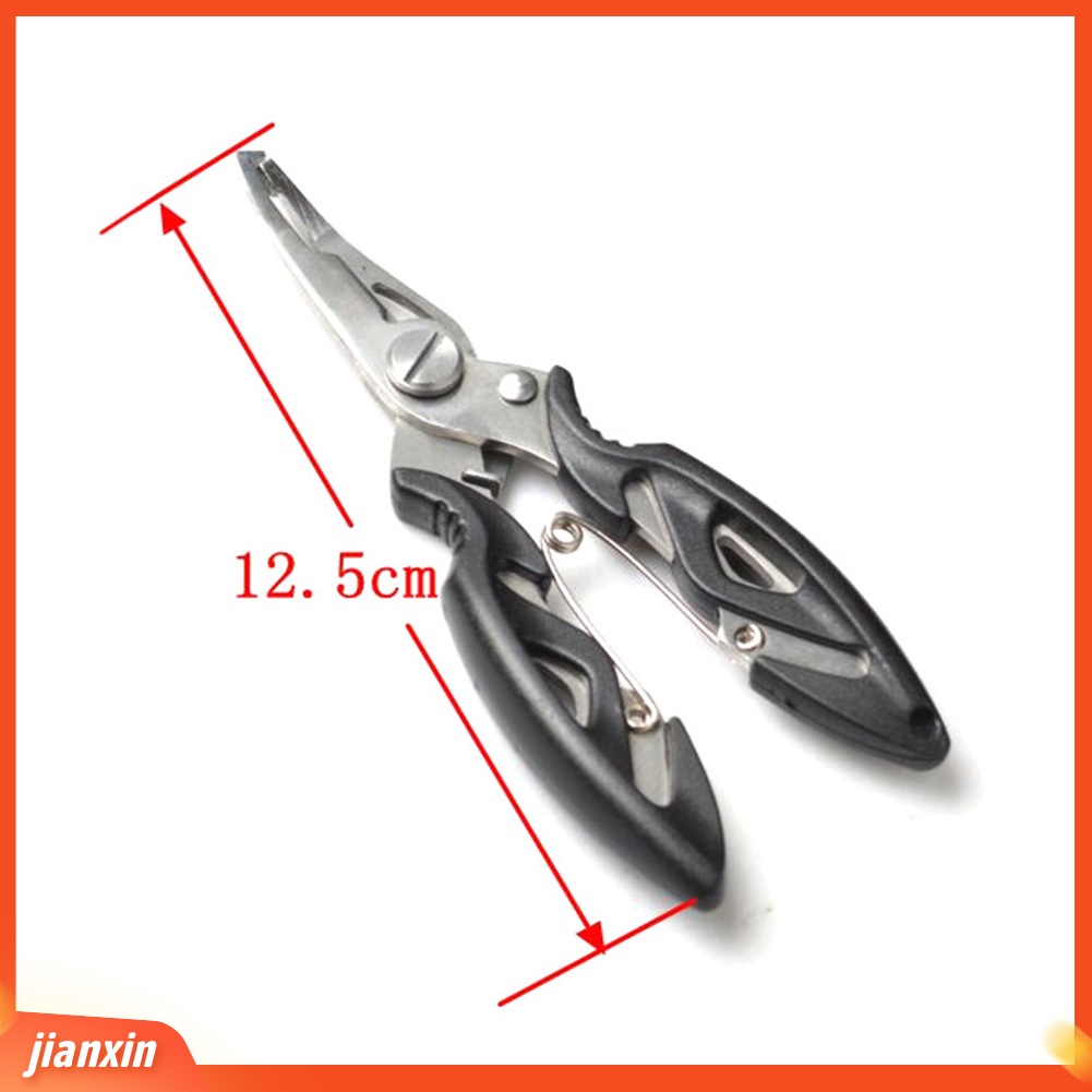 (In Stock) Stainless Steel Outdoor Portable Memancing Tang Penangkap Ikan Gripper Alat Set