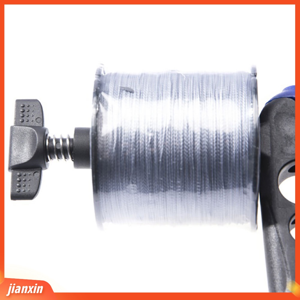(In Stock) Mini Portable Fishing Rod Holder Bobbin Reel Line Spool Winder Alat Pembungkus