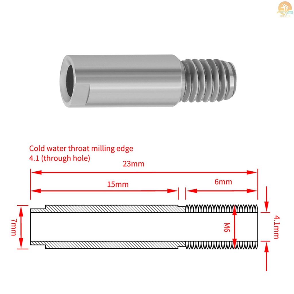 In Stock Extruder Kit Dengan Nozel Volcano Lengan Silikon Aluminium Blok Handle Thermistor Tenggorokan Tabung Jarum Kompatibel Dengan Artileri Sidewinder X1 Genius 3D Printer