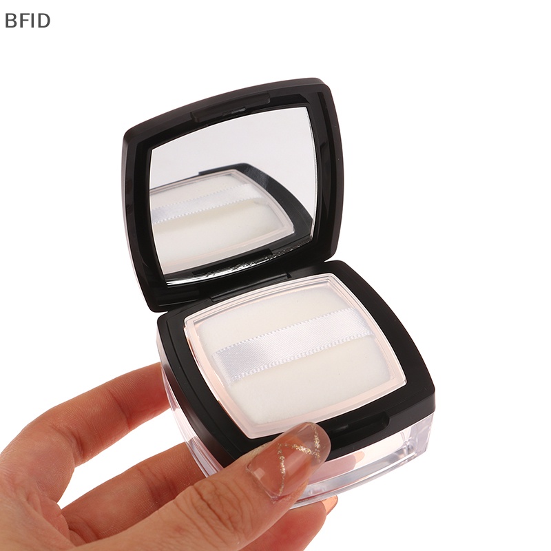 [BFID] Kotak Bubuk Portable Mini 5g Saringan Kosong Loose Powder Pot Square Box Dengan Bubuk [ID]