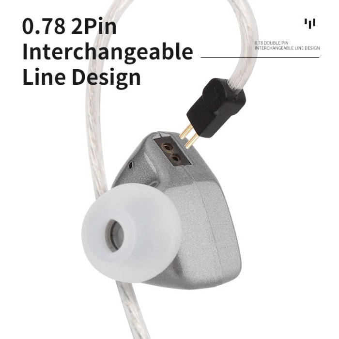 HZSound Heart Mirror Zero Earphone HZ IEM with Mic Headset