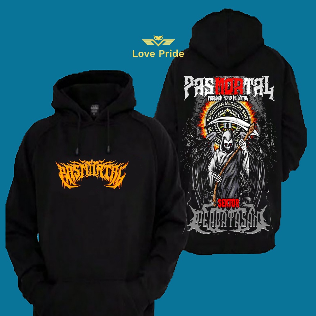 Sweater Hoodie Distro Pasmortal Magicom Sakti Sektor Perbatasan Premium Terbaru