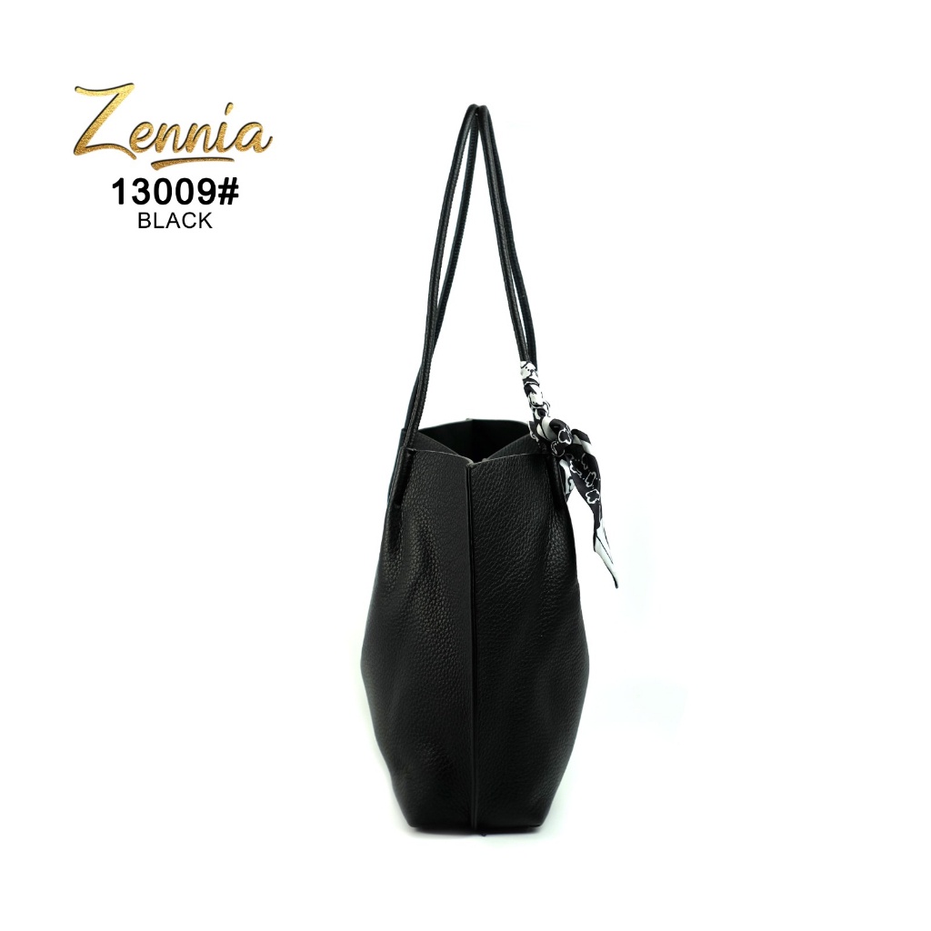 (TGS) Tas Tote Bag Kulit Zennia 13009 Tas Wanita Tas Bahu Tas Kerja 2 in 1