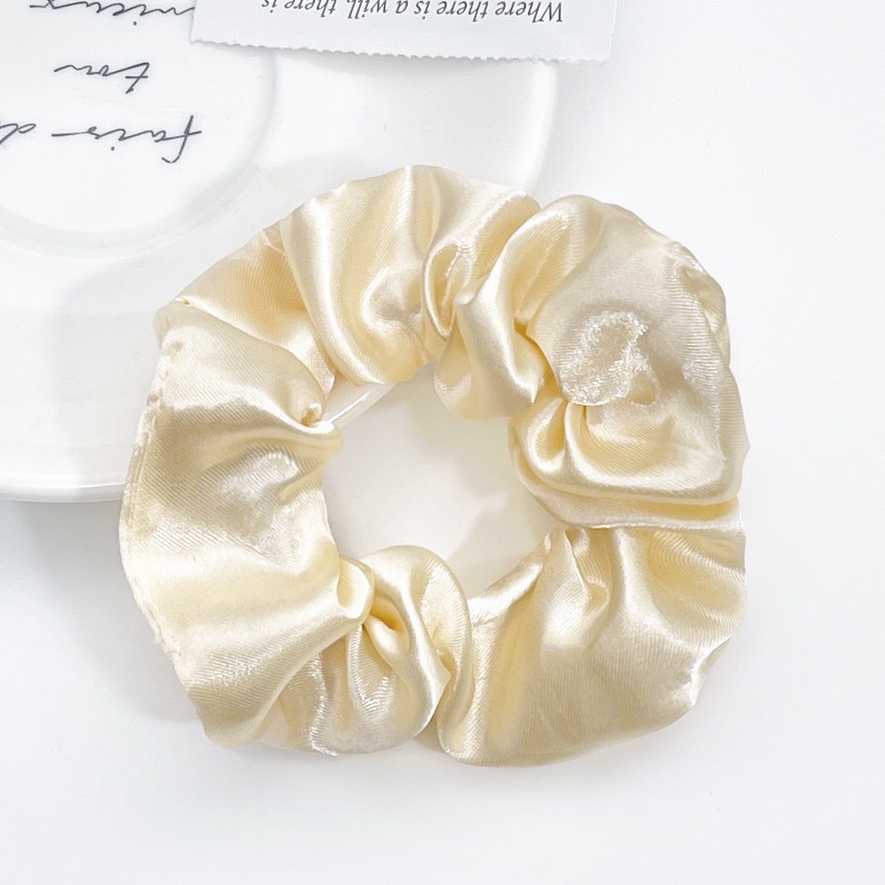 ★ODS★ BD01 Iket Rambut Scrunchie Bahan Satin Silk