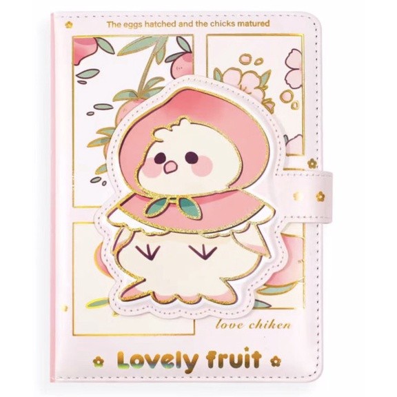 

✨BISA COD✨ -Eternal Summer Journal / Agenda impor / Notebook lucu/diary lucu /Buku - 07420-chicken