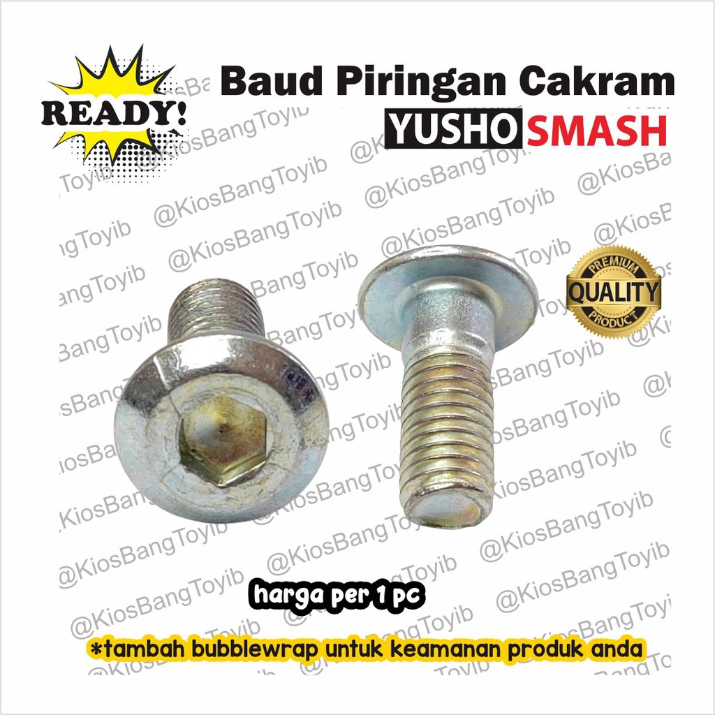 Baut Baud Piringan Cakram Disc (1pc) - Suzuki SMASH (Yusho)