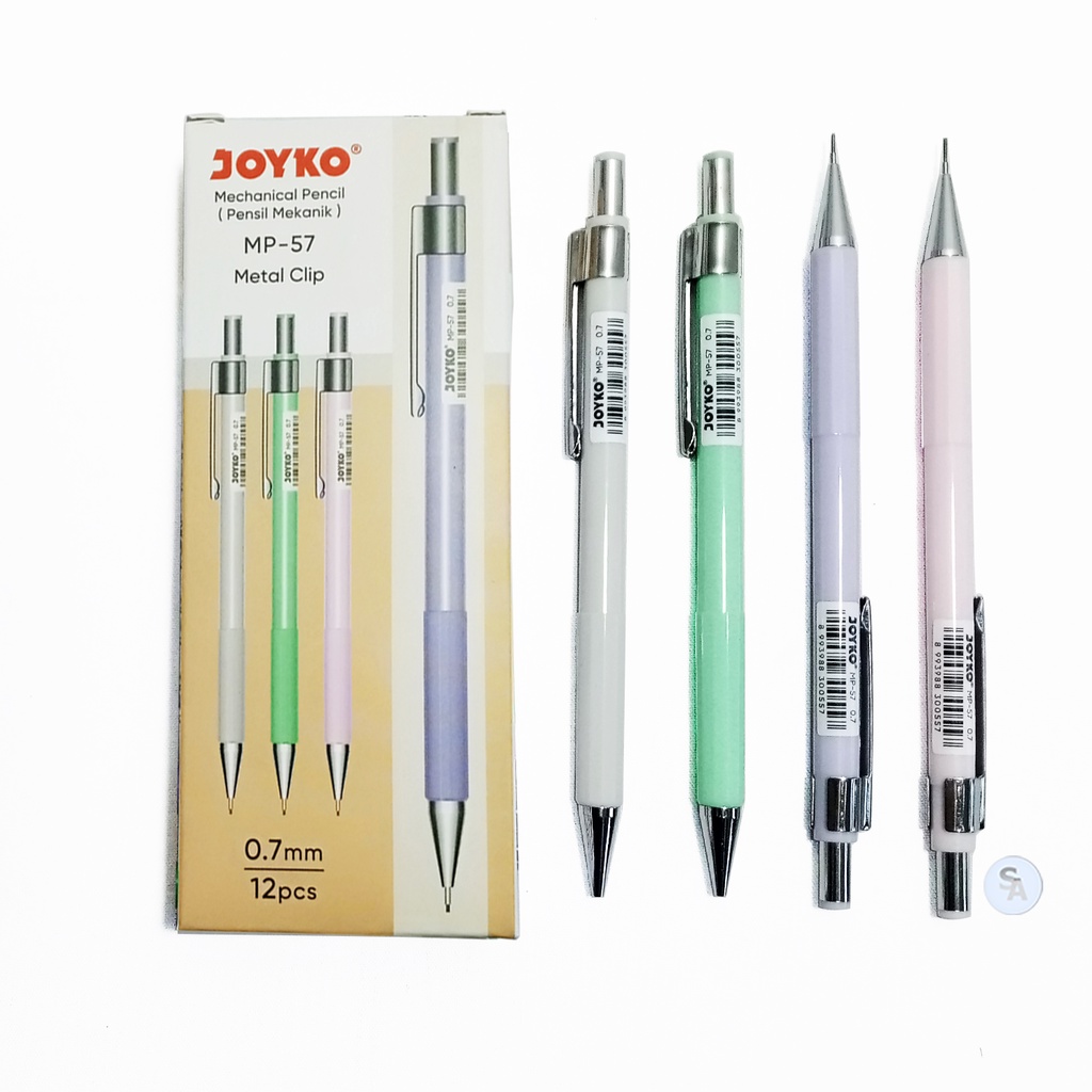 

JOYKO - Mechanical Pensil MP-57 Pensil Mekanik Dengan Metal Clip - Pcs