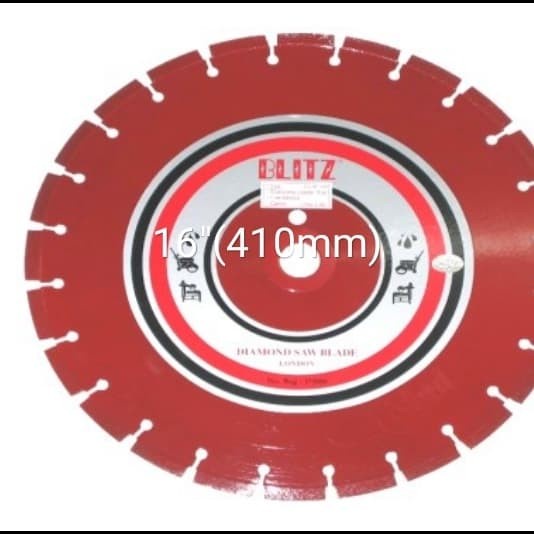 DIAMOND WHEEL 16" BLITZ - PISAU POTONG ASPAL BLITZ CONCRETE CUTTER CUTTER ASPAL