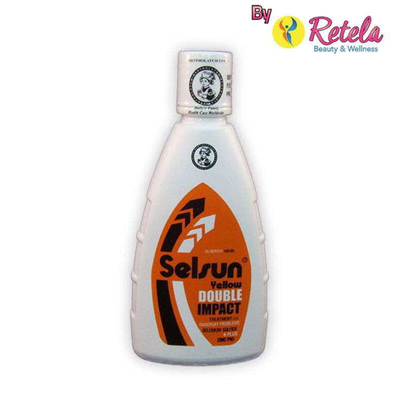 Selsun Yellow Double Impact Shampoo 100ml