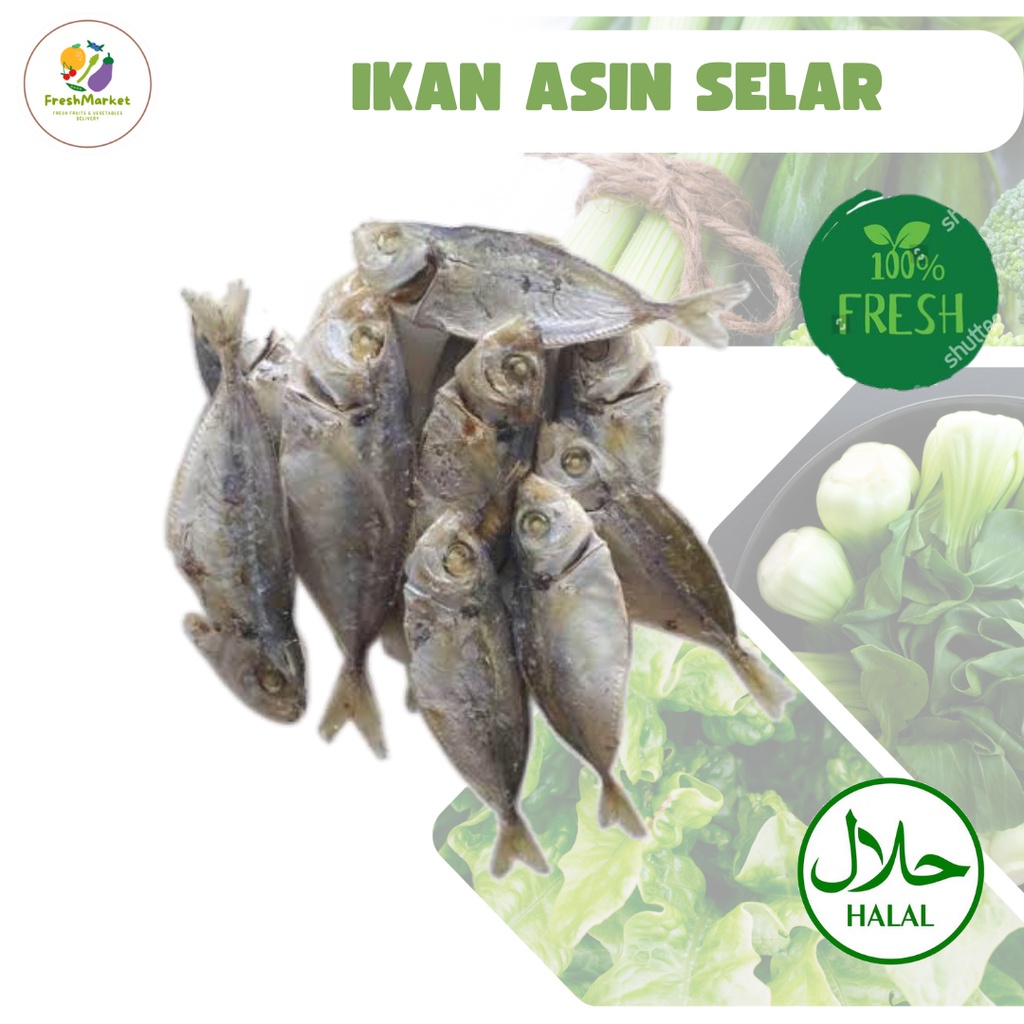 

Ikan Asin Selar Kecil 250 Gram Freshmarketlampung