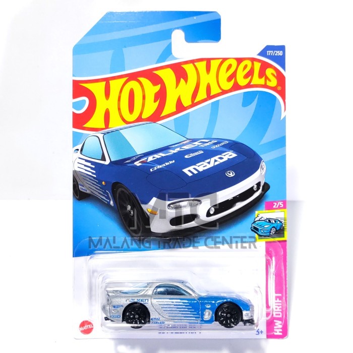 TERBARU Hot Wheels 95 Mazda RX-7 Silver P 2022