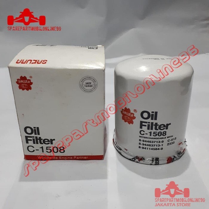 Filter Saringan Oli Oil Isuzu D-Max Dmax TLD56 Elf NKR58 Sakura