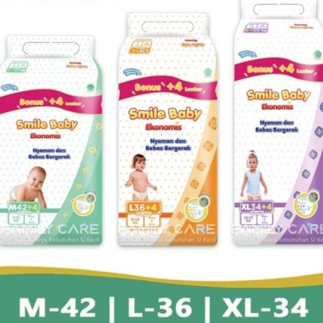 GOON SMILE BABY EKONOMIS M42 , L36 , XL34