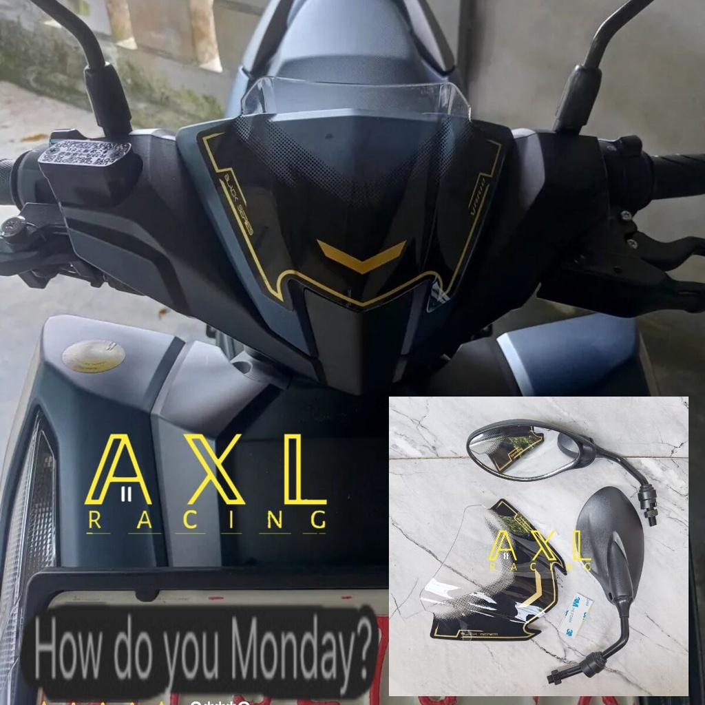 PAKET VISOR PLUS SPION X1 PNP HONDA VARIO 125 NEW 2023