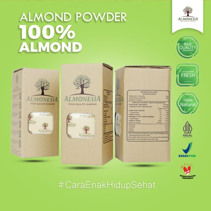 

BEST SELLER Extra Fine Almond Almonesia - 1Kg (2 x 500gr)