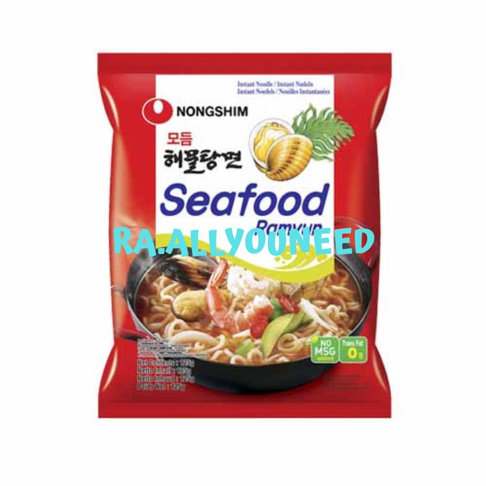 

Nongshim Seafood Ramyun 125gr