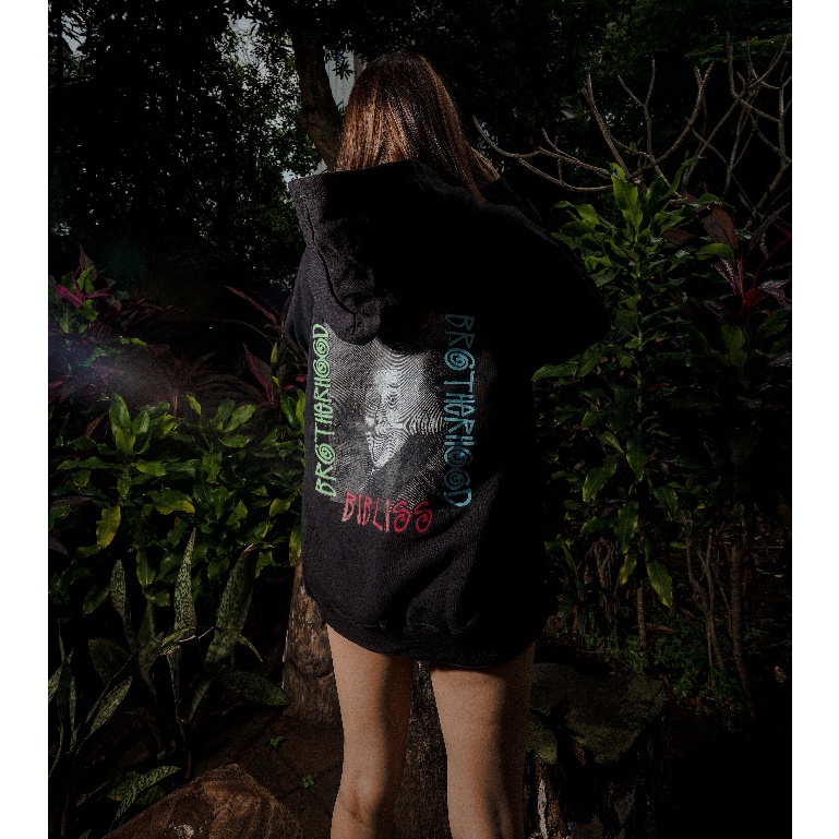 BIBLISS BOXY CUT HOODIE - BROTHERHOOD