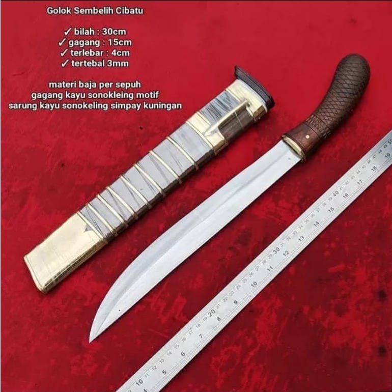 termurah golok sembelih pemotong hewan kurban asli cibatu