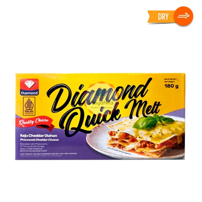 

CHEESE CHEDDAR QUICK MELT 180 GR