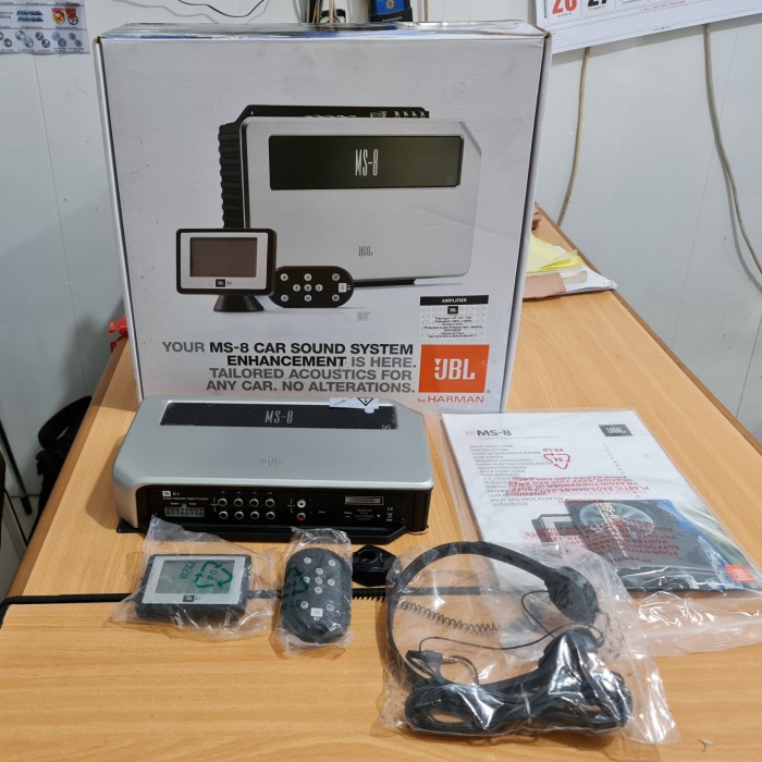 JBL DSP processor MS8 MS-8 MS 8 channel original new no codia venom