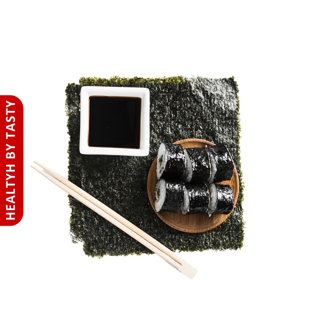 

bGF Kimono Yaki Sushi Nori Roasted Seaweed Rumput Laut Panggang 10 sheets