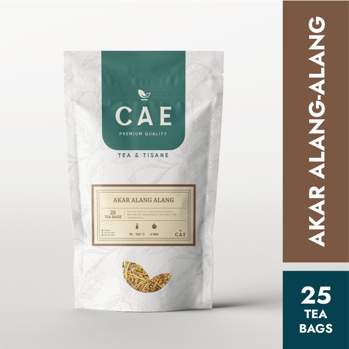 

AKAR ALANG 25 TEA BAGS Teh Herbal Root Kering 100% Pure Organic Tisane